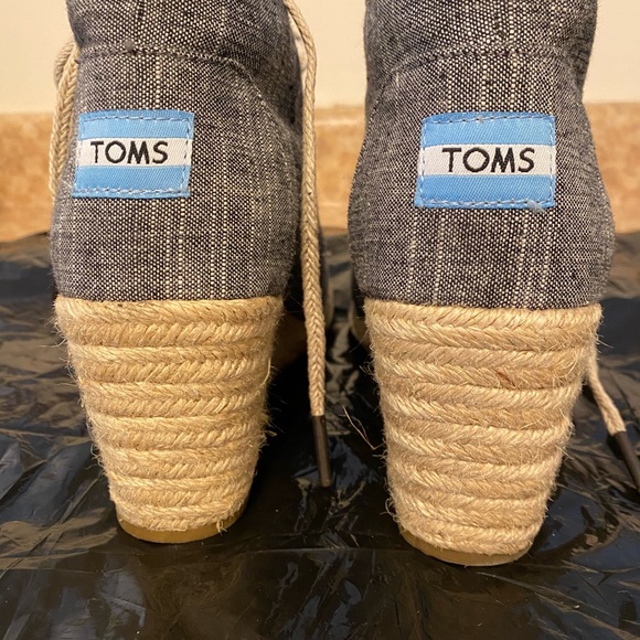 Toms wedge shoes - Picture 3 of 5